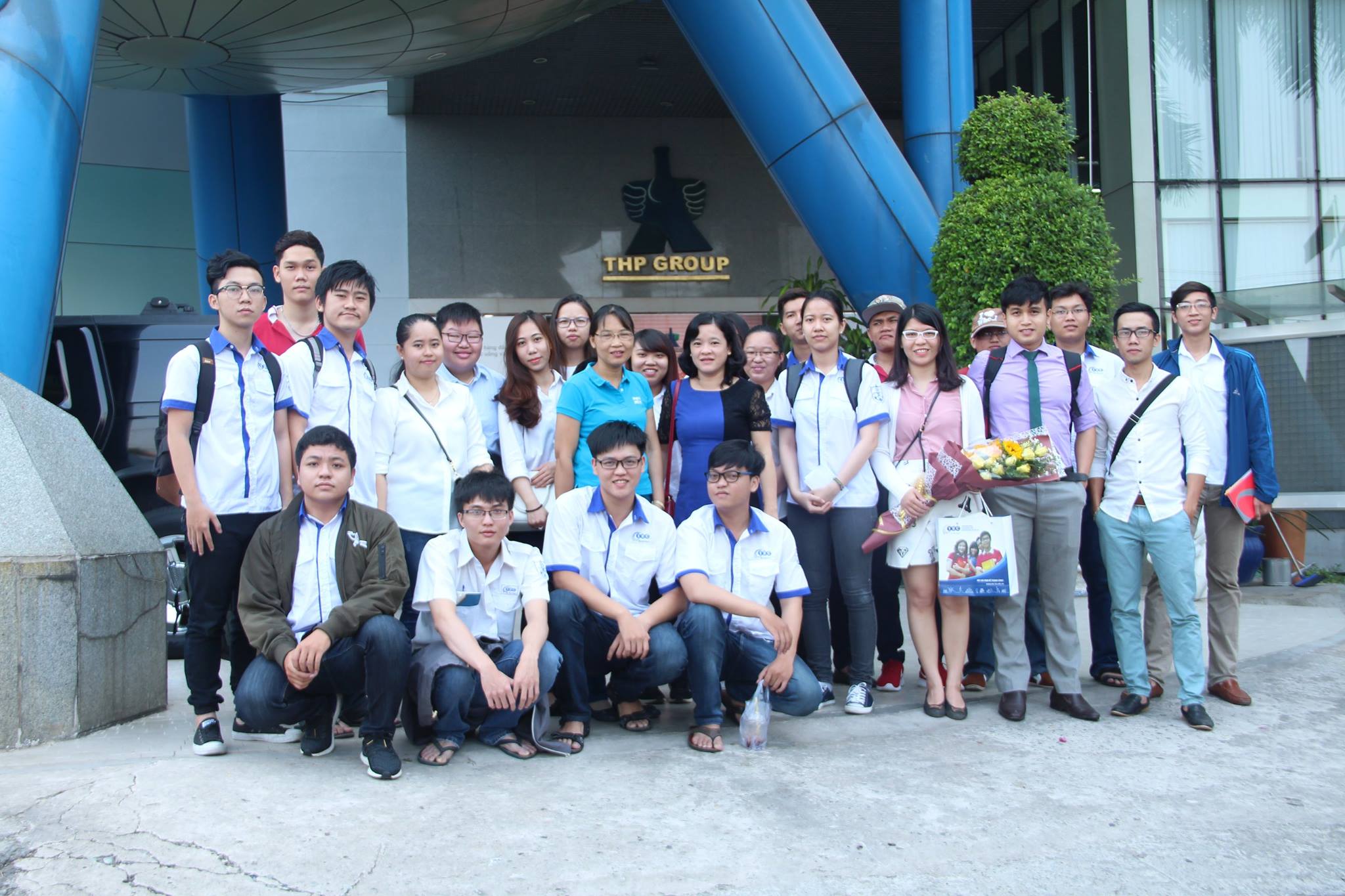 Sinh viên Chương trình Liên kết quốc tế trường ĐH GTVT TP. HCM tham quan thực tế tập đoàn Tân Hiệp Phát