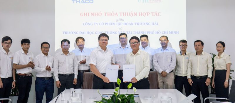 THACO ký kết thỏa thuận hợp tác nghiên cứu, đào tạo với ĐH Giao thông vận tải TP.HCM